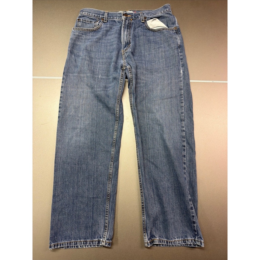Levis 559 Mens Relaxed Straight Leg Jeans Blue‎ Medium Wash Denim 34x30 (27)